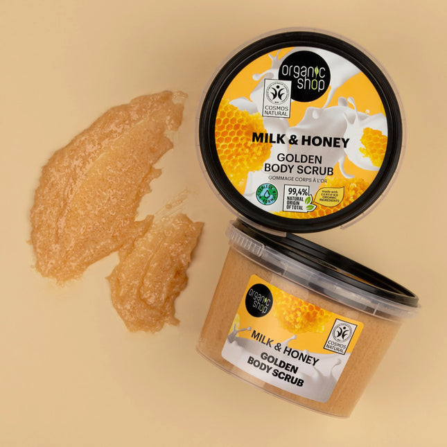 Organic Shop Milk & Honey Golden Body Scrub