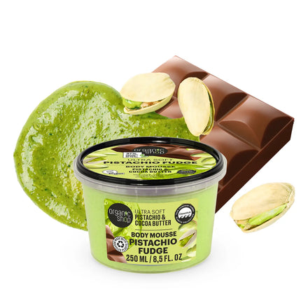 Organic Shop Pistachio Fudge Body Mousse Ultra Soft