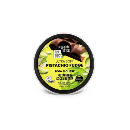 Organic Shop Pistachio Fudge Body Mousse Ultra Soft
