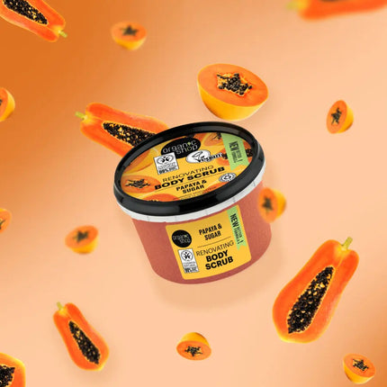 Organic Shop Renovating Body Scrub Papaya