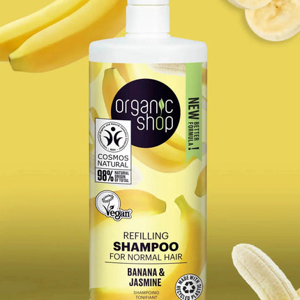 Organic Shop Revitalizing Shampoo Banana And Jasmine