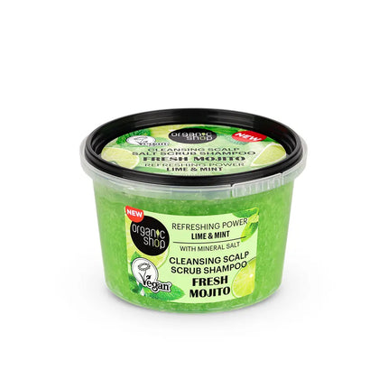 Organic Shop Salt Scrub Shampoo Fresh Mojito
