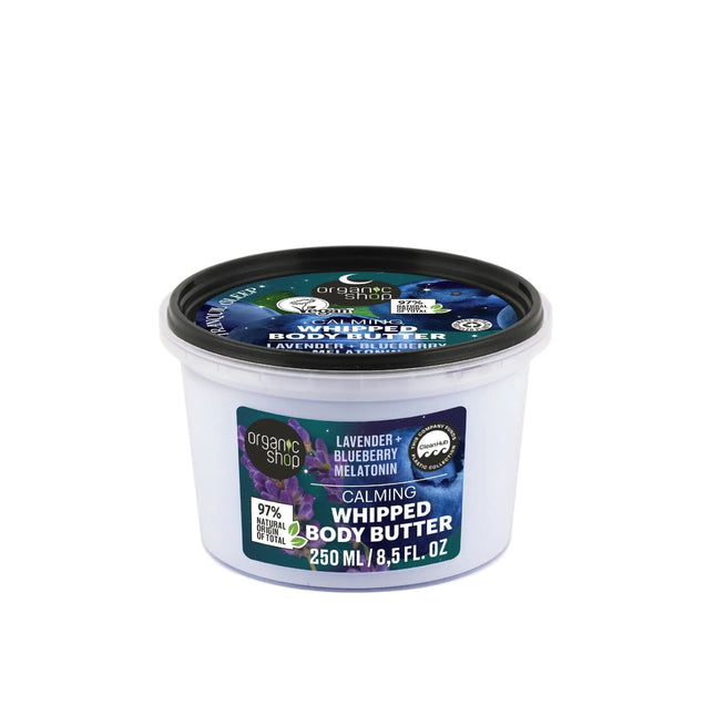 Organic Shop Sleeping Calming Whipped Body Butter For Tender Sleep