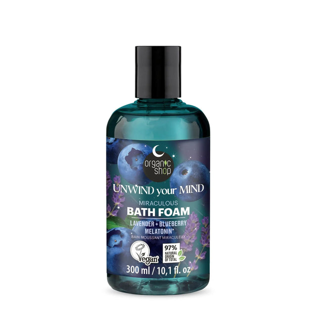 Organic Shop Sleeping Miraculous Bath Foam Unwind Your Mind