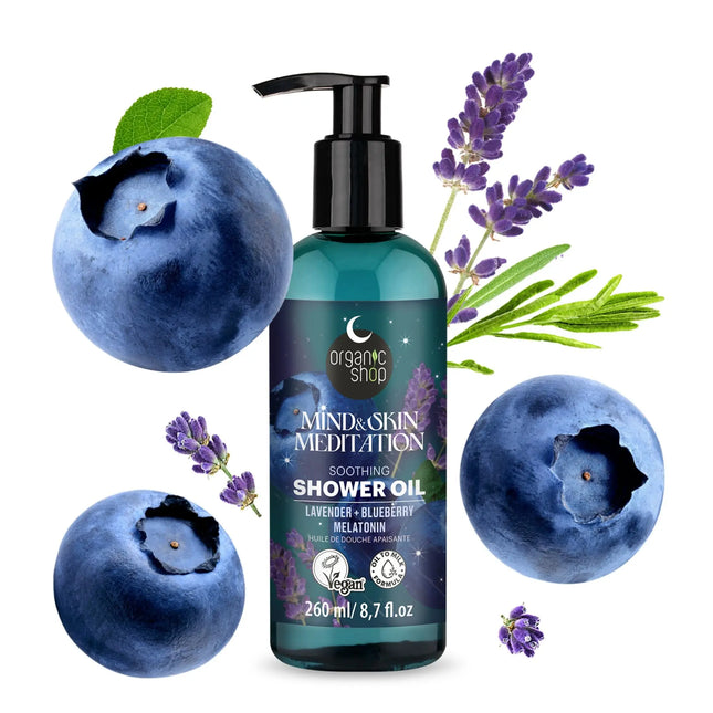 Organic Shop Sleeping Soothing Shower Oil Mind & Skin Meditation
