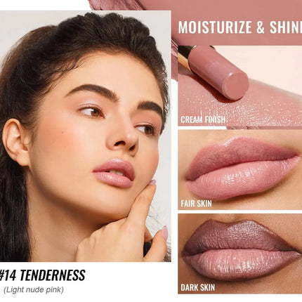 Oulac Moisture Shine Lipstick 14 Tenderness