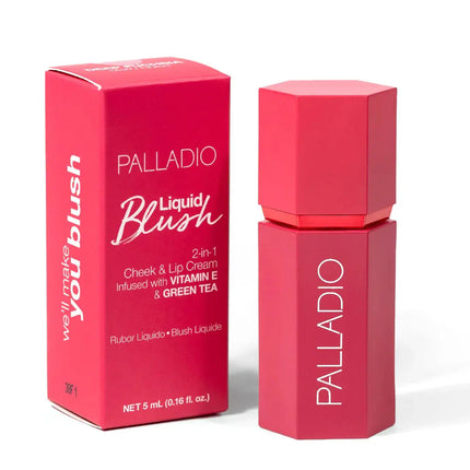 Palladio Beauty Liquid Blush Deep Fuchsia