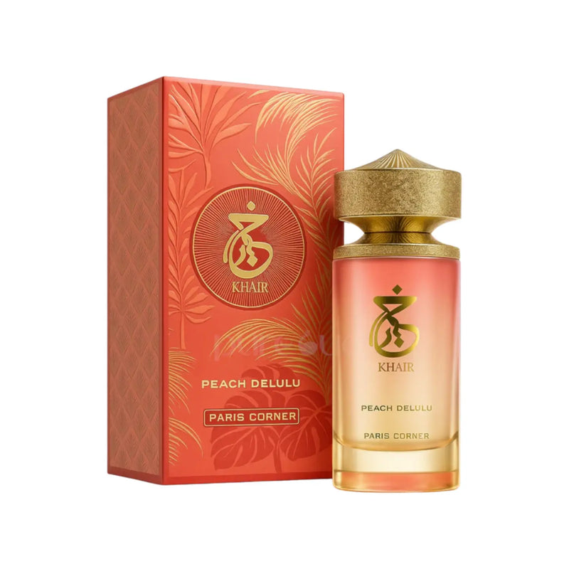 香水(女性用) PARIS CORNER KHAIR PEACH DELULU 100ml Buy Paris Corner Khair Peach Delulu Eau De Parfum | Shop at Boozyshop!