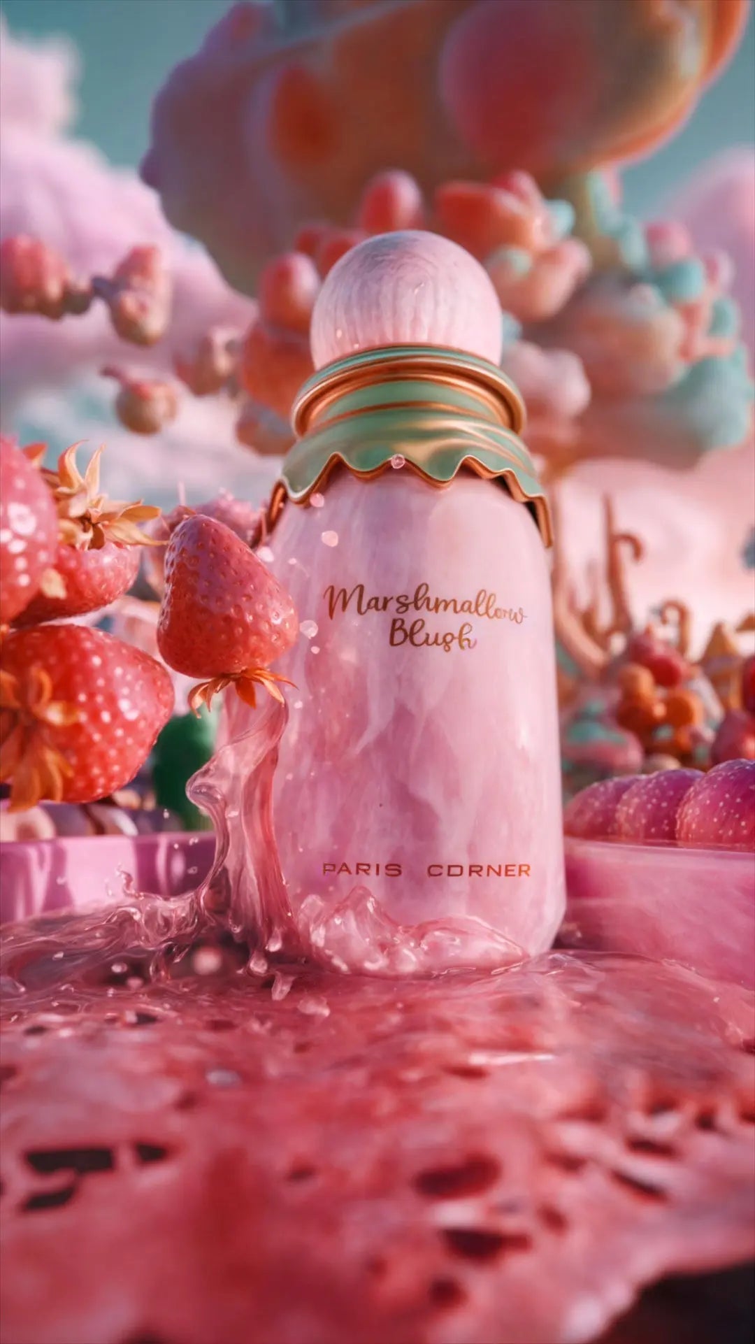 G*r様 Marshmallow Blush 湖水、PARIS CORNER 1 Marshmallow Blush by Paris Corner EDP Eau De Parfum For
