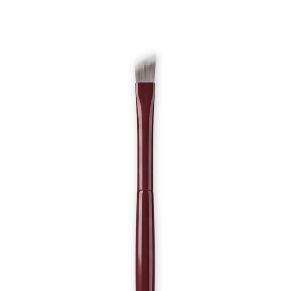 Boozyshop Flawless Precision Angle Eye Brush, close-up of the angled brush head on a white background