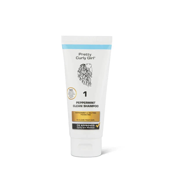 Pretty Curly Girl Peppermint Clean Shampoo 100 ml.