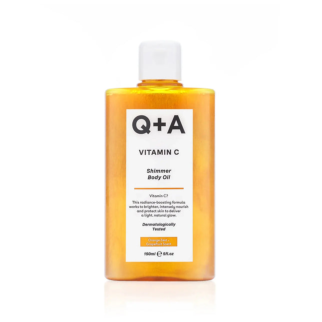 Q+A Vitamin C Shimmer Body Oil