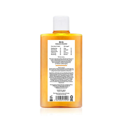 Q+A Vitamin C Shimmer Body Oil