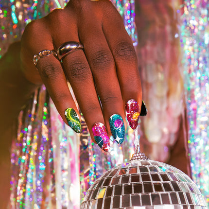 Red Carpet Manicure Astro Flash Cat-Eye Gel Polish Space Cadet