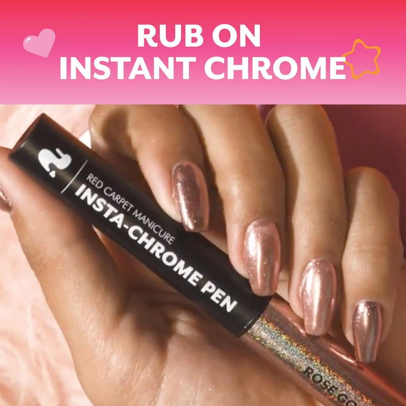 Red Carpet Manicure Insta-Chrome Pen Rose Gold