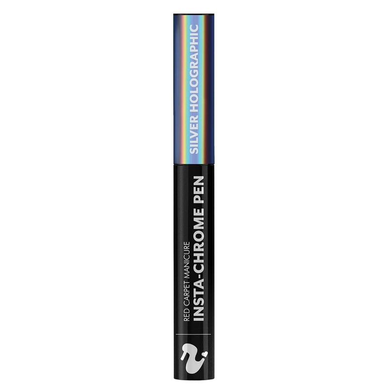 Red Carpet Manicure Insta-Chrome Pen Silver Holographic