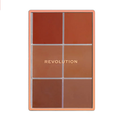 Revolution Everything Base Face Icon Complexion Palette Dark