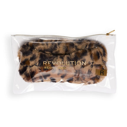 Revolution Miracle Skincare Headband Leopard Print
