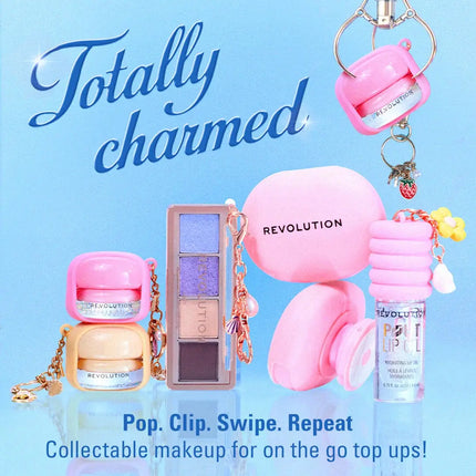 Revolution Pout Lip Oil Lychee Clear With Pink Charm