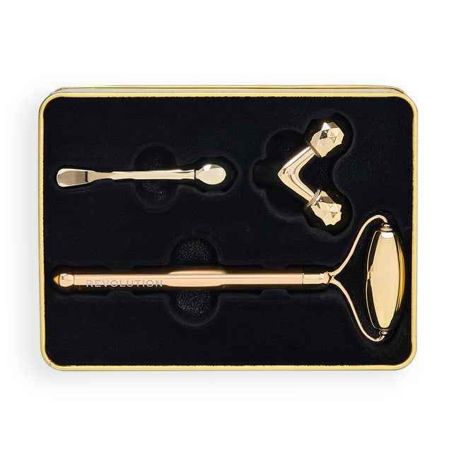 Revolution Pro Miracle Sculpting Facial Roller Set