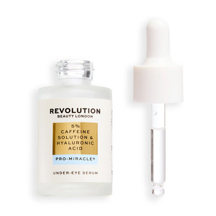 Revolution Pro Pro Miracle 5% Caffeine Solution & Hyaluronic Acid Under Eye Serum