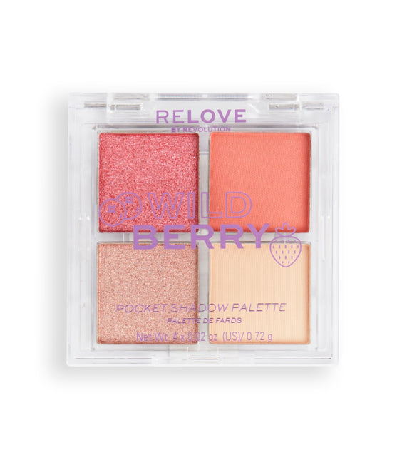 Revolution Relove Pocket Palette Wild Berry