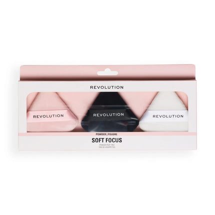 Revolution Soft Focus Powder Puff Trio