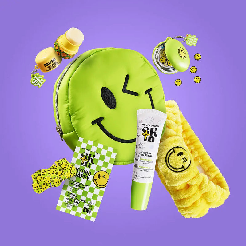 Revolution x S.W.Smiley Cloud Wrap Fluffy Skincare Headband