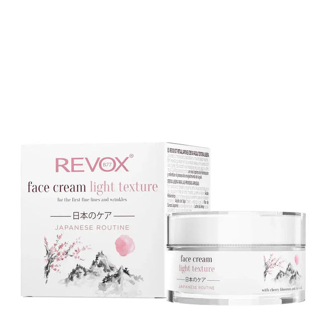 Revox Japanese Ritual Face Cream Light Texture | shop online at Revox Japanese Ritual Face Cream Light Texture | shop online at