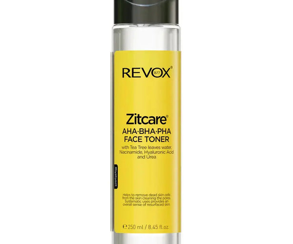 Revox Zitcare AHA BHA PHA Active Face Toner | shop online at