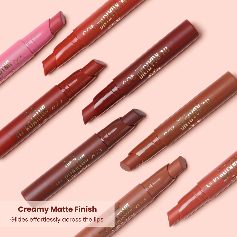 Rude Cosmetics Roaring 20's Matte Lipstick Ritzy, fluweelmatte lippenstift, foto 4 van 6