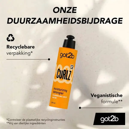 Schwarzkopf Got2b Curlz Moisturizing Detangler