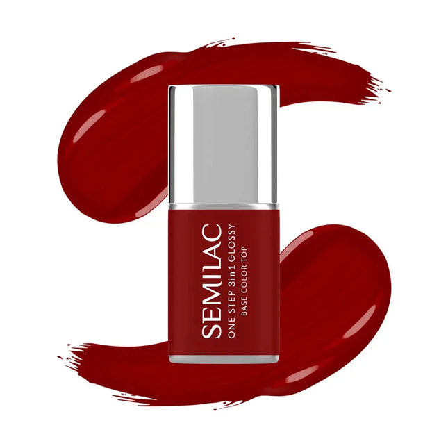 Semilac One Step 3in1 Glossy S575 Dark Red