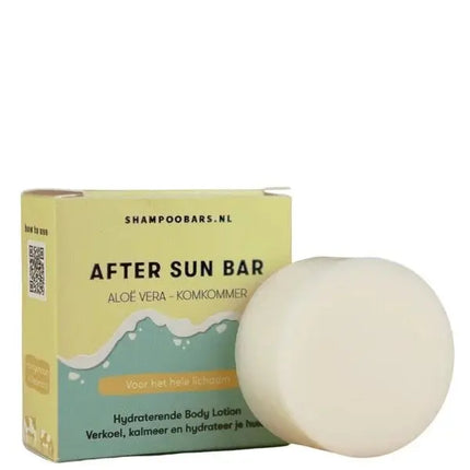 Shampoo Bars After Sun Bar Aloë Vera en Komkommer