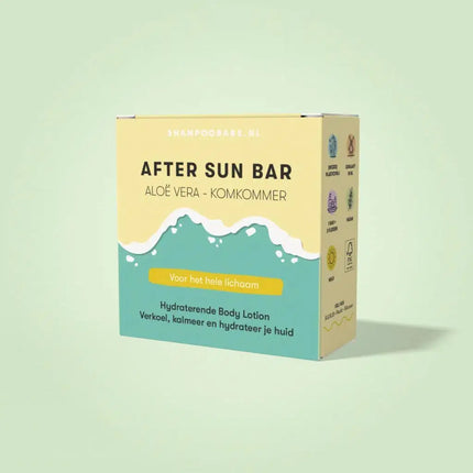 Shampoo Bars After Sun Bar Aloë Vera en Komkommer