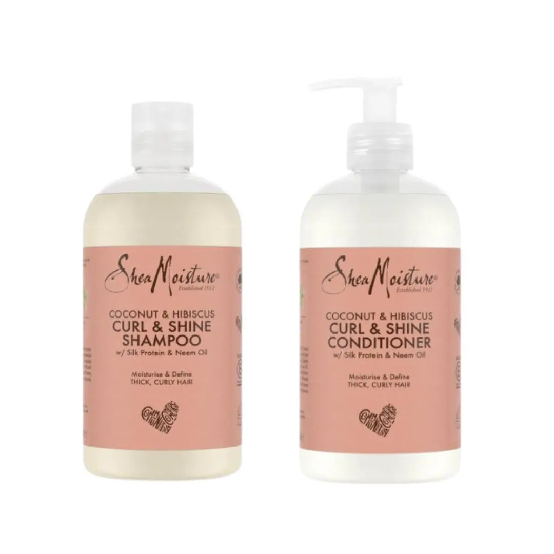 Shea Moisture Coconut & Hibiscus Curl & Shine Set | Shop at Boozyshop