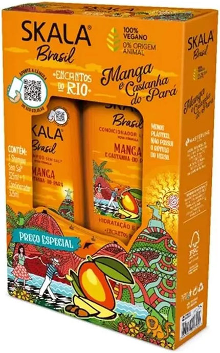 Skala Manga e Castanha Shampoo & Conditioner
