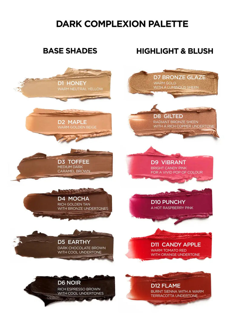 Sosu Cosmetics Complete Canvas Complexion Palette Dark
