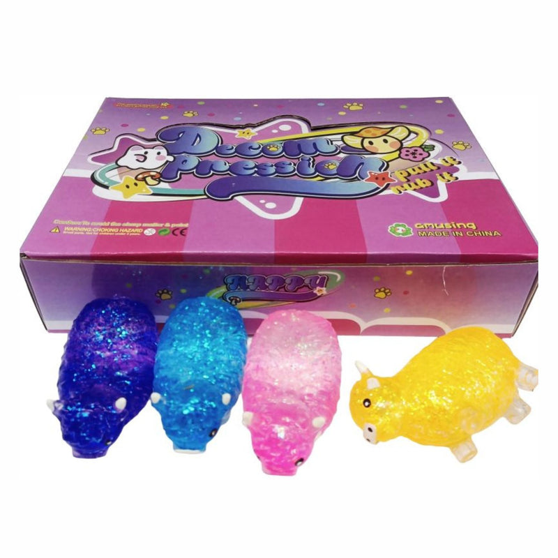 Squishy Mystery Glitter Cow Squishy
