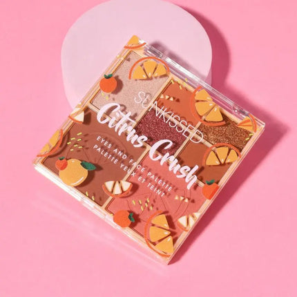 Sunkissed Citrus Crush Eyes and Face Palette
