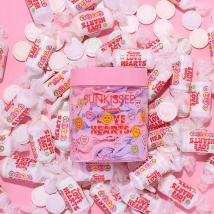 Sunkissed Love Hearts Soap & Scrub Blackcurrant