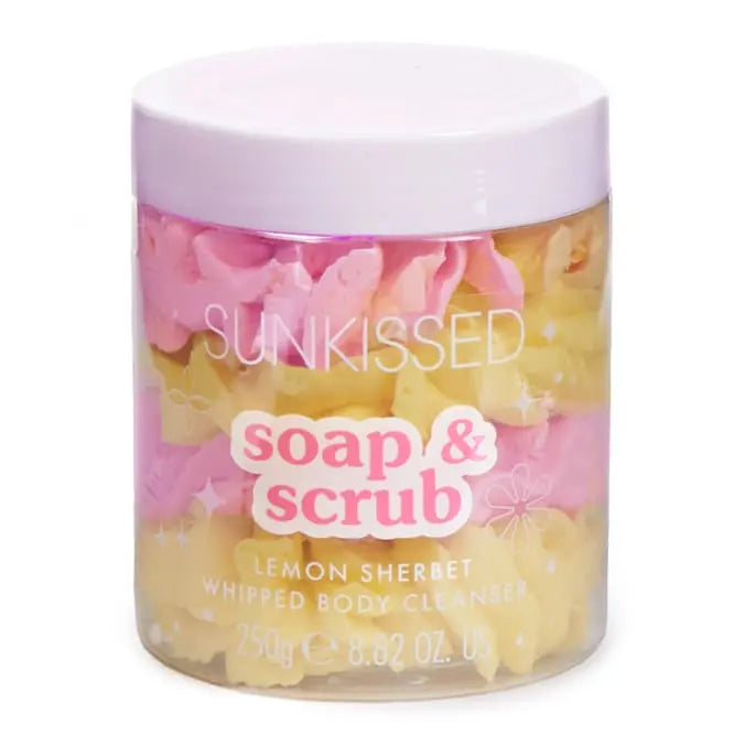 Sunkissed Soap and Scrub Lemon Sherbet