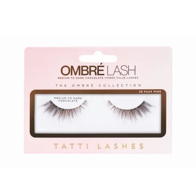 Tatti Lashes Ombre Medium to Dark Chocolate