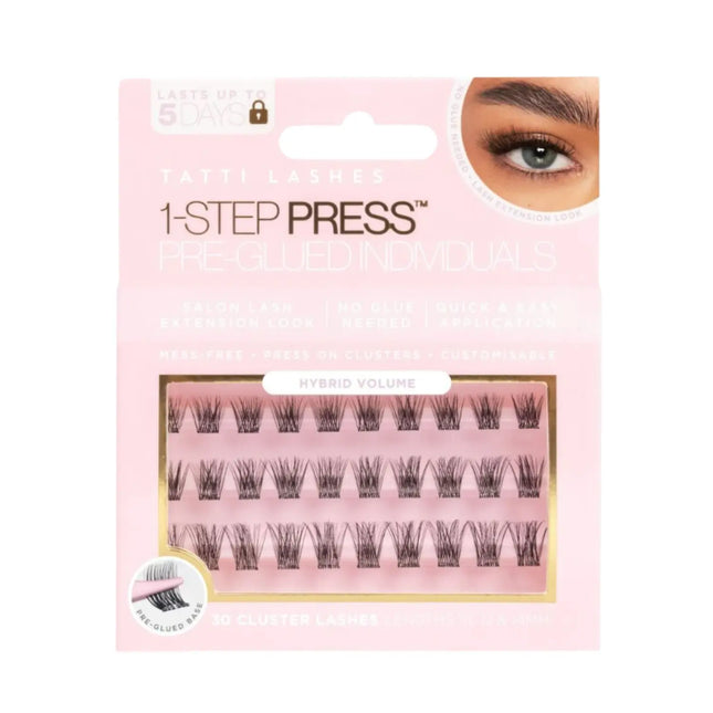 Tatti Lashes Pre-Glued Individuals Hybrid Volume