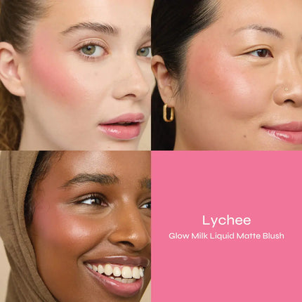 The Beauty Crop Glow Liquid Matte Blush Lychee