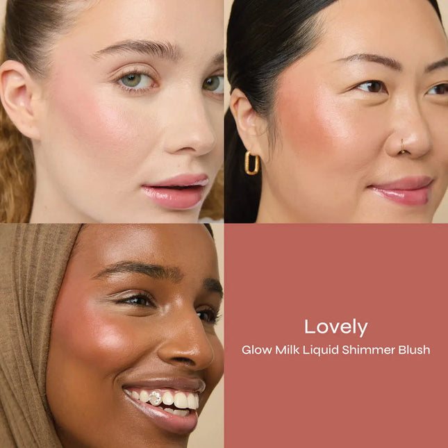 The Beauty Crop Glow Milk Liquid Shimmer Blush Lovely