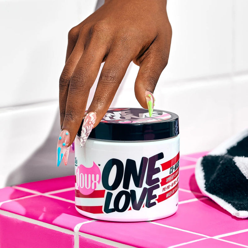 The Doux One Love Co Wash, reinigende conditioner voor fris en zacht haar