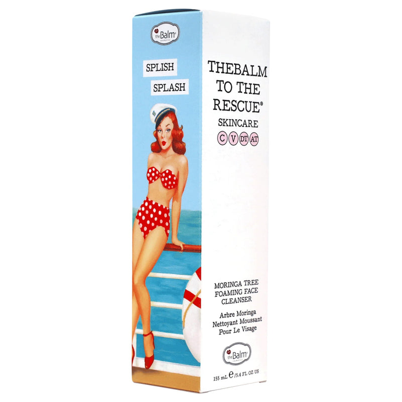 Thebalm Face Cleaner Moringa Tree, schuimende gezichtsreiniger met Moringa-extract