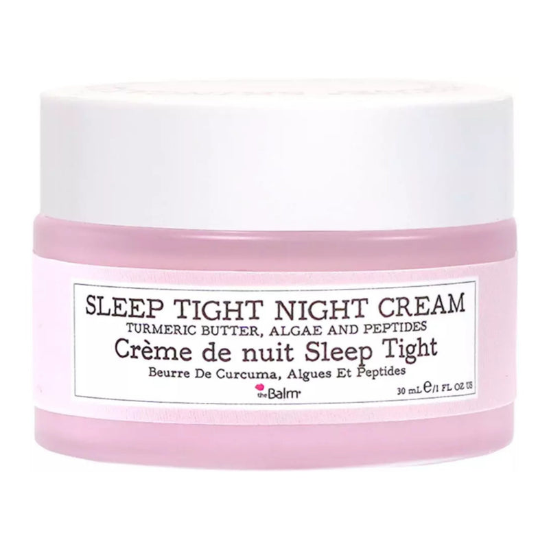 Thebalm Night Cream Sleep Tight, nachtcrème met algen, peptiden en kurkumaboter