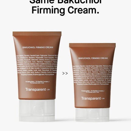 Transparent Lab Bakuchiol Firming Cream